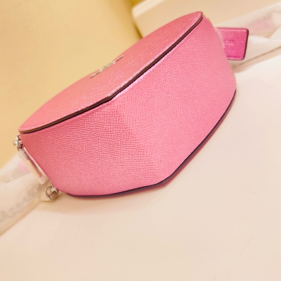 Coach Pink Metallic Heart Crossbody - Picture 9 of 10